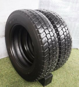 ★205/70R17.5 115/113L、トーヨーDELVEX M634!!残溝は10mm!!極上美品!直接引き取り大歓迎、組み換え交換可激安2本セット価格!!_A292