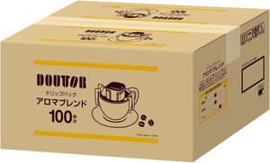 送料無料 ドトールコーヒー ドリップパック アロマブレンド 100杯分