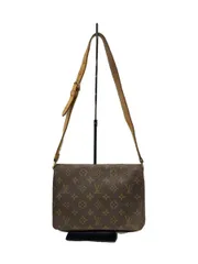 LOUIS VUITTON ミュゼット・タンゴ_モノグラム・キャンバス_ショートショルダー_BRW PVC ブラウン