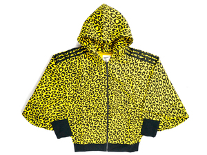 国内正規品 新品未使用 ADIDAS ORIGINALS O BY O JEREMY SCOTT JS WMNS LEOPARD BAT WING ZIPUP HOODIE アディダス ジェレミー スコット M