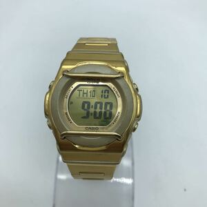 CASIO カシオ Baby-G G-ms MSG-160DG クォーツ ゴールド レディース 腕時計 動作品