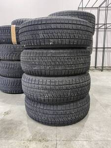 冬タイヤ　ブリジストン　VRX2　185/60R15　20年製　6.5㎜　管理番号B67