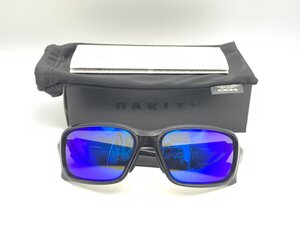 (管01854)良品 OAKLEY オークリー OO9336 ストレートリンク プリズムブラック 偏光サングラス 釣り アウトドア