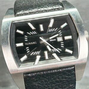 DIESEL ディーゼル DZ-1116C 腕時計 クオーツ アナログ 3針 カレンダー ブラック 文字盤 ステンレススチール 新品電池交換済み 動作確認済