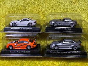 京商 1/64 ミニカーコレクション メルセデス ベンツ Mercedes Benz SL 65 SLS AMG CLK DTM ミニカー