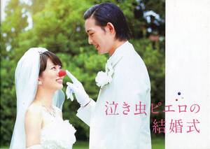 泣き虫ピエロの結婚式 パンフ&チラシ★志田未来/竜星涼/新木優子/螢雪次朗★映画 パンフレット フライヤー★aoaoya