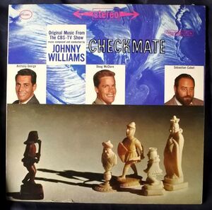 0( =^・_・^)=〇☆米オリジナルステレオLP★チェックメイト★ジョニー・ウィリアムス★Checkmate★Johnny Williams★ジョン・ウィリアムス