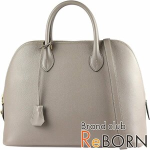 【Web限定 特別価格】【美品】エルメス/HERMES　ボリード1923 30（2WAYハンドバッグ）　エヴァーカラー　グリアスファルト×ゴールド金具