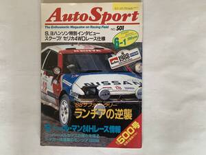 １９８８年「Auto　Sport（オートスポーツ）」６月号