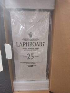 【新品未開封】送料無料　LAPHROAIG（ラフロイグ）25年 51.9％ 700ml 