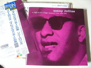 無傷国内CD BNWorksソニー・ロリンズ ヴィレッジ・ヴァンガードの夜 ブルーノート Sonny Rollins A Night At The Village Vanguard/zs