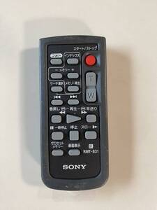 SONY ビデオカメラリモコン RMT-831【動作未確認ジャンク品扱い】