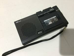 中古品 AIWA TP-M10 マイクロカセットレコーダー 現状品