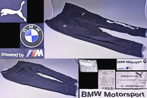 PUMA x BMW ★ スウェットパンツ ★ ネイビー ★ M ★ コラボ ★ BMW Motorsport ★ プーマ ★ 綿77% ポリエステル23% ★ 中古品 ★