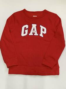 GAP KIDS　赤トレーナー　Sサイズ　新品