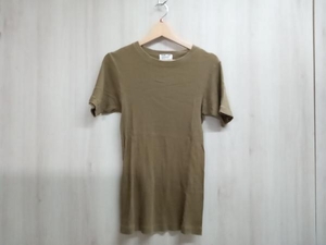 Tシャツ/ロンT HELMUT LANG GUNZE 半袖Tシャツ ヘルムートラング サイズ不明 オリーブ 店舗受取可