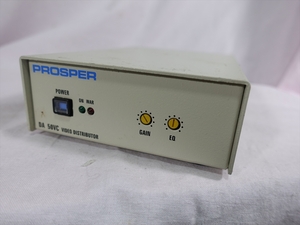 6280※PROSPER（プロスパー電子）△DA 50VC△VIDEO Distributor△ビデオ分配器△ジャンク