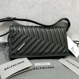 新品正規品 BALENCIAGA CAR HYBRID WALLET WITH STRAP バレンシアガ カー ハイブリッド ストラップ ウォレット ショルダーバッグ