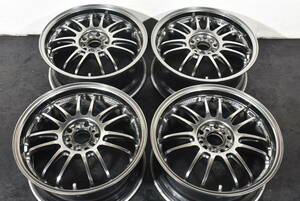 ☆RAYS VOLK RACING RE30 17インチ☆鍛造品 軽量ホイール☆4本セット☆PCD100 7.5J +50☆プリウス 86 BRZ インプレッサ レガシィ