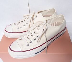 CONVERSE ADDICT コンバース アディクト 1SD398 CHUCK TAYLOR CANVAS OX チャックテイラー US8.5 / 27cm NATURAL