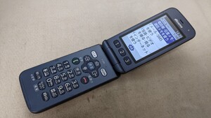 H5206 docomo SIMフリー らくらくホン F-01M FUJITSU 4Gガラホ 簡易動作確認＆簡易清掃＆初期化OK 判定○ WebにてSIMロック解除手続受付済