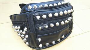 ■-棘男-spider studs bumbag■FUUDOBRAIN　完売品■ｇ.i.s.m crust hardcore シガちゃん■ 