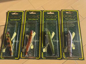 メガバス Megabass DOG-X 25 干支カラー 巳 × 4点　未開封