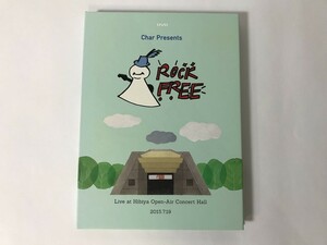 SL472 Char Presents / Rock Free / Live at Hibiya Open-Air Concert Hall 【DVD】 813