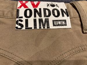 エドウィン　LONDON SLIM ロンドンスリム　カモフラ　迷彩柄