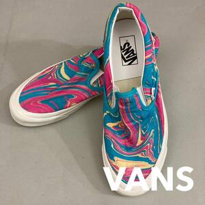 【新品未使用】バンズ VANS スリッポン エラ ERA クラシック アナハイムファクトリー 2022 US企画 レアモデル マーブル ブルー 28.5cm @★