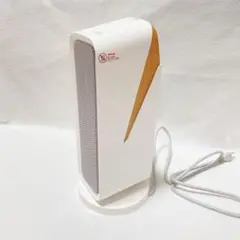 美品❣️セラミックファンヒーター 木質 暖房器具 電気ストーブ スリム 白