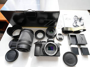 Nikon Z50　ダブルズームキット　予備バッテリ１個追加　中古