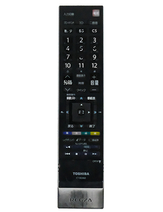 【中古】TOSHIBA製 液晶テレビ用リモコン CT-90360 本体いたみ [管理:1150028204]