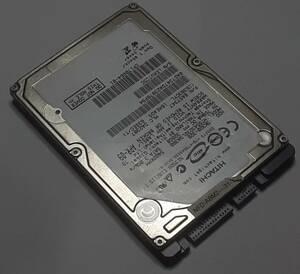 Hitachi製中古ノート用2.5インチHDD / 320 GB / HTS543232L9A300 / 3,898時間使用 / 5400rpm / 不良セクタなし