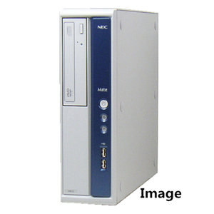 ポイント5倍 中古パソコン 中古デスクトップパソコン Windows 7 Pro 64Bit搭載 NEC MBシリーズ Core i5/4G/新品SSD 480GB/DVD-ROM