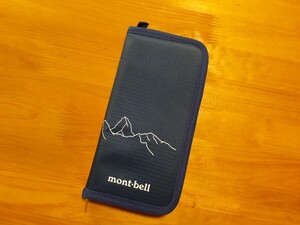 ◆モンベル Mont-bell パスポート 行程表 スケジュール チケット ケース ホルダー 非売品 送230円◆