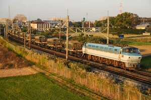 鉄道 デジ 写真 画像 EF66牽引 自衛隊輸送 6