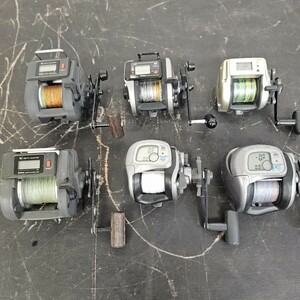 一流メーカー多数 DAIWA ダイワ 棚 TANA HUNTER SS35 棚 TANA SENSOR GS-30 SHIMANO シマノ 小船1000EV 船用手動リールまとめ 動作確認済み