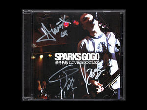 ■SPARKS GO GO【サイン入り CD】斜陽 LIVE BOOTLEG■スパークス・ゴー・ゴー■