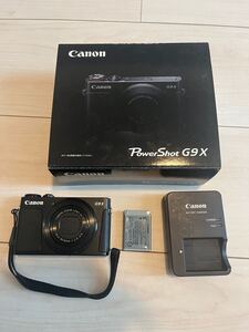 【美品】Canon PowerShot G9 X 本体 デジカメ パワーショット ブラック