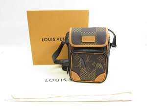 LOUIS VUITTON ルイ・ヴィトン アマゾンメッセンジャー NIGO コラボ ダミエ エベヌ ジャイアント N40357 バッグ 鞄 □UP3597