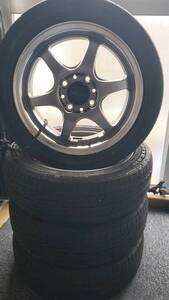 中古　S-HOLD アルミホイール 14インチ 165/55R14　4本　売り切り