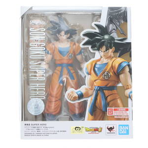 【中古】[FIG] S.H.Figuarts(フィギュアーツ) 孫悟空 SUPER HERO ドラゴンボール超(スーパー) スーパーヒーロー 完成品 可動フィギュア バ