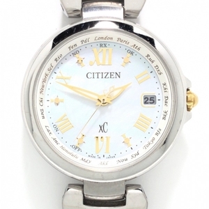 CITIZEN(シチズン) 腕時計 XC(クロスシー) H240-T019072 レディース エコドライブ/電波 ホワイトシェル