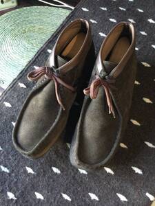 USED PADMORE&BARNES パドモアアンドバーンズ ワラビー スエード アイルランド製 Clarks UK 