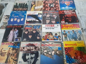 ロックのEPシングル131枚まとめて！赤盤見本盤有 BEATLES他ROCKレコード