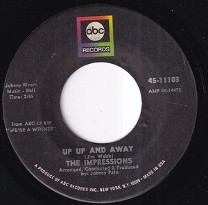 The Impressions - I Loved And I Lost / Up Up And Away (B) SF-X258