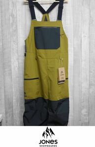 【新品:SALE】23 JONES MTN SURF BIBS PANT - SIERRA TAN - L 正規品 スノーボード ウェア ビブパンツ