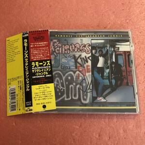 CD 国内盤 帯付 ラモーンズ サブタレイニアン ジャングル Ramones Subterranean Jungle