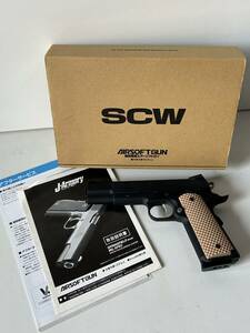 ⑮j341◆WESTERN ARMS ウエスタンアームズ◆ガスガン NIGHT HAWK VICKERS TACTICAL ナイトホーク ガスブローバック SCW ASGK